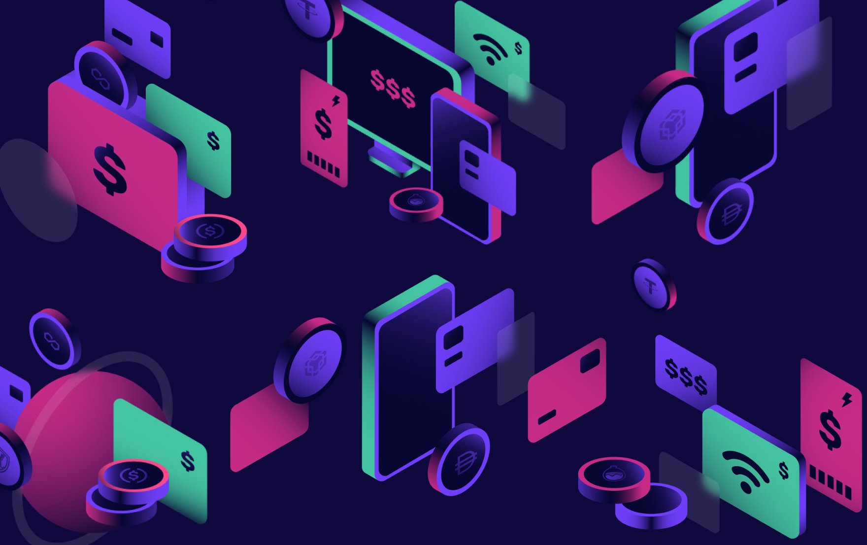 xSpend 2D illustrations