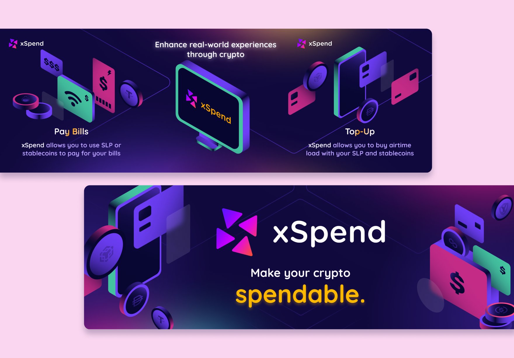 xSpend marketing materials